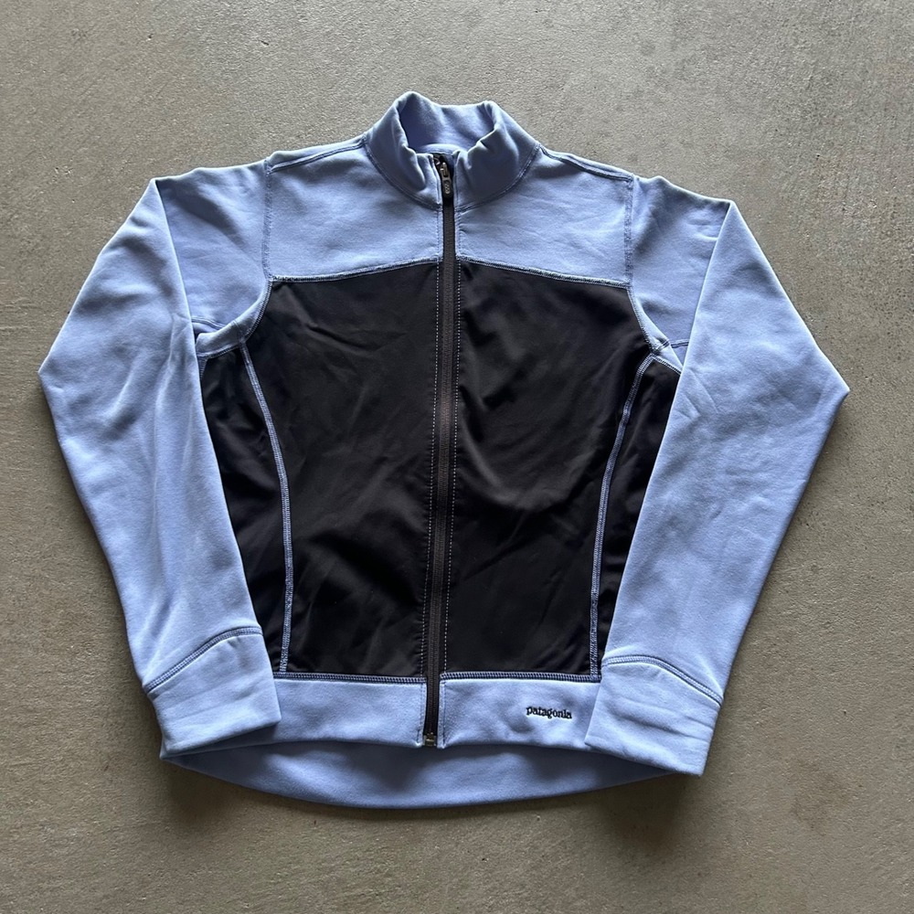 Vintage Patagonia Windshield Jacket Women's Medium Periwinkle Blue Zip 24351F4